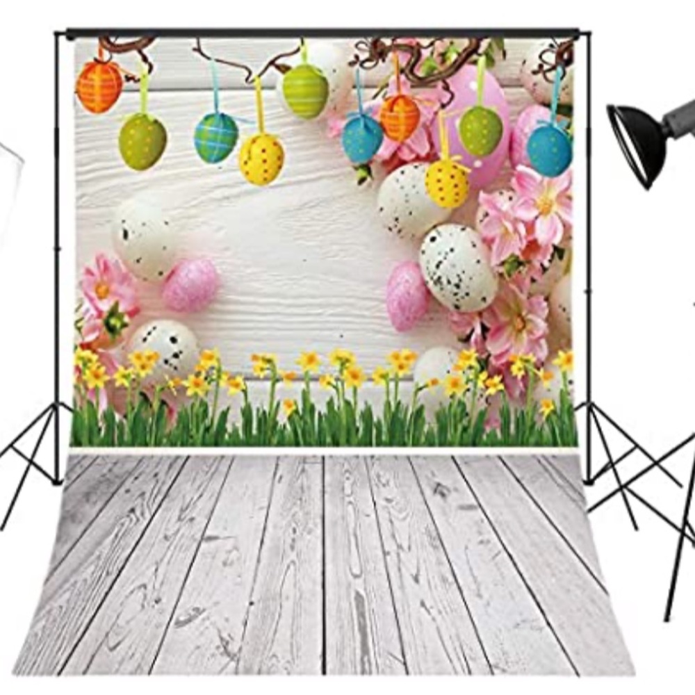Easter theme back drop